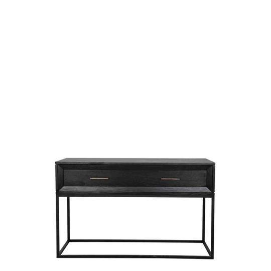 CHICAGO CONSOLE 1 DRAWER WITH METAL FRAME